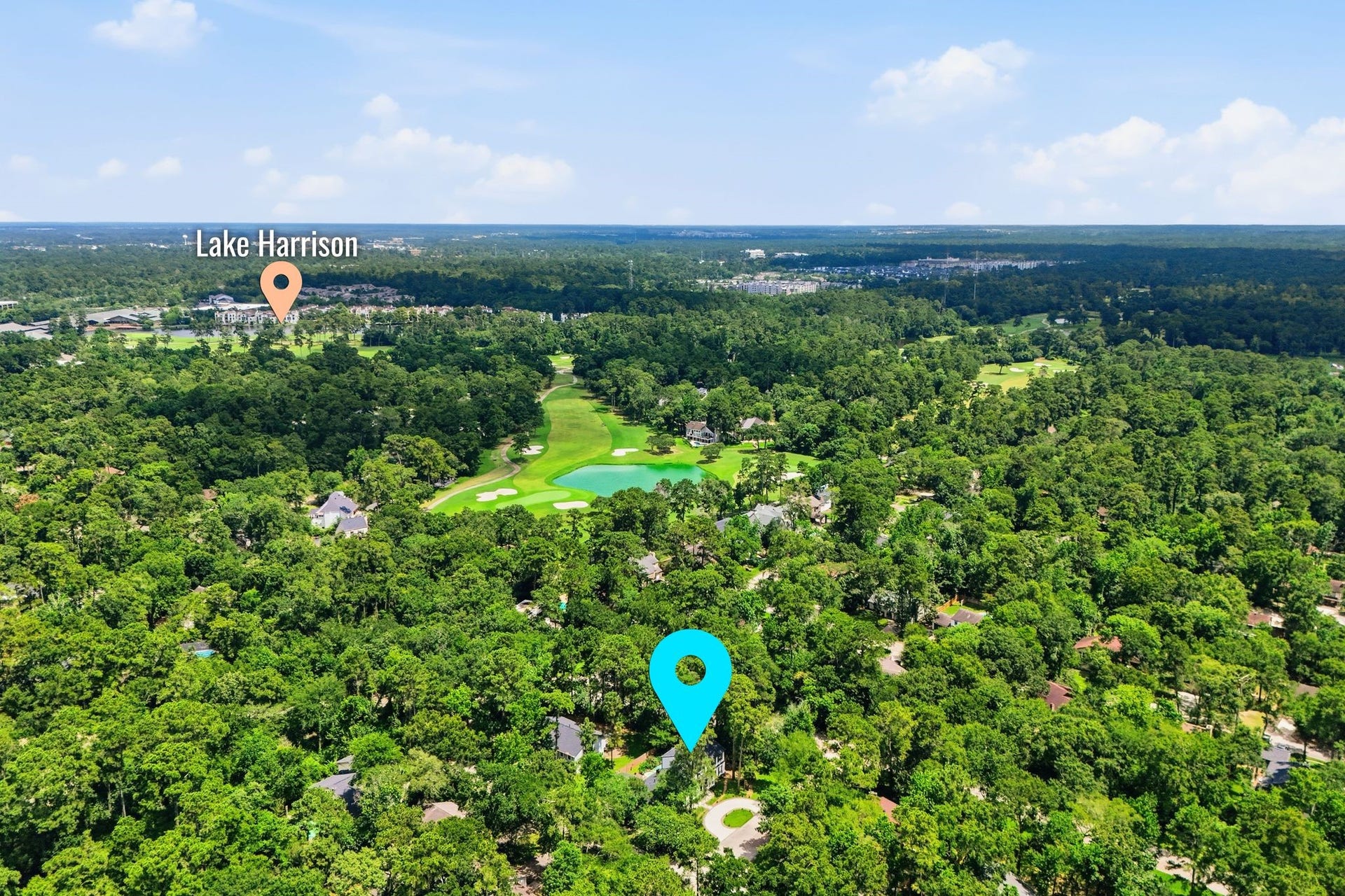 10916 Fawnlily Street, The Woodlands, TX 77380 Are you a golfer? This location is ideal to give you privacy and your own oasis while still being minutes from a golf course.