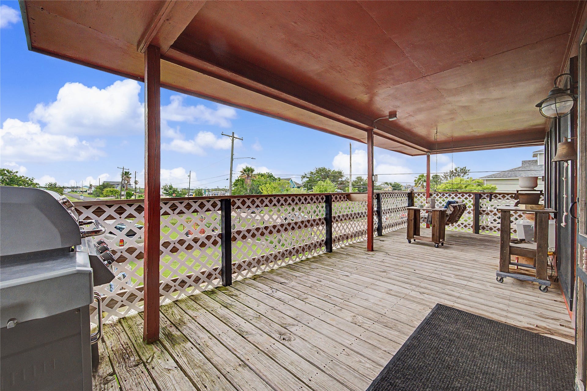 1019 Sunset Drive, San Leon, TX 77539 view from upstairs porch