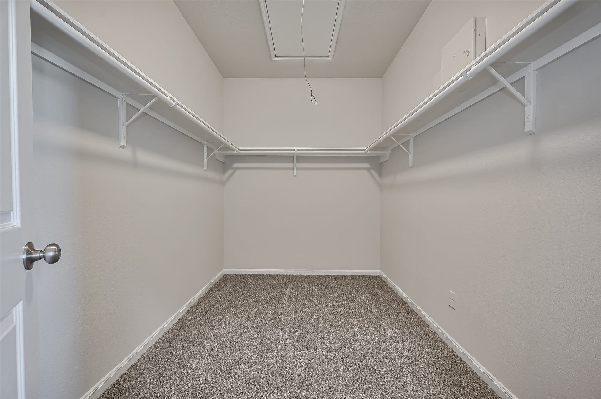 24114 Morrison Lane, Katy, TX 77493 Primary bedroom features a walk-in closet with carpeted flooring.