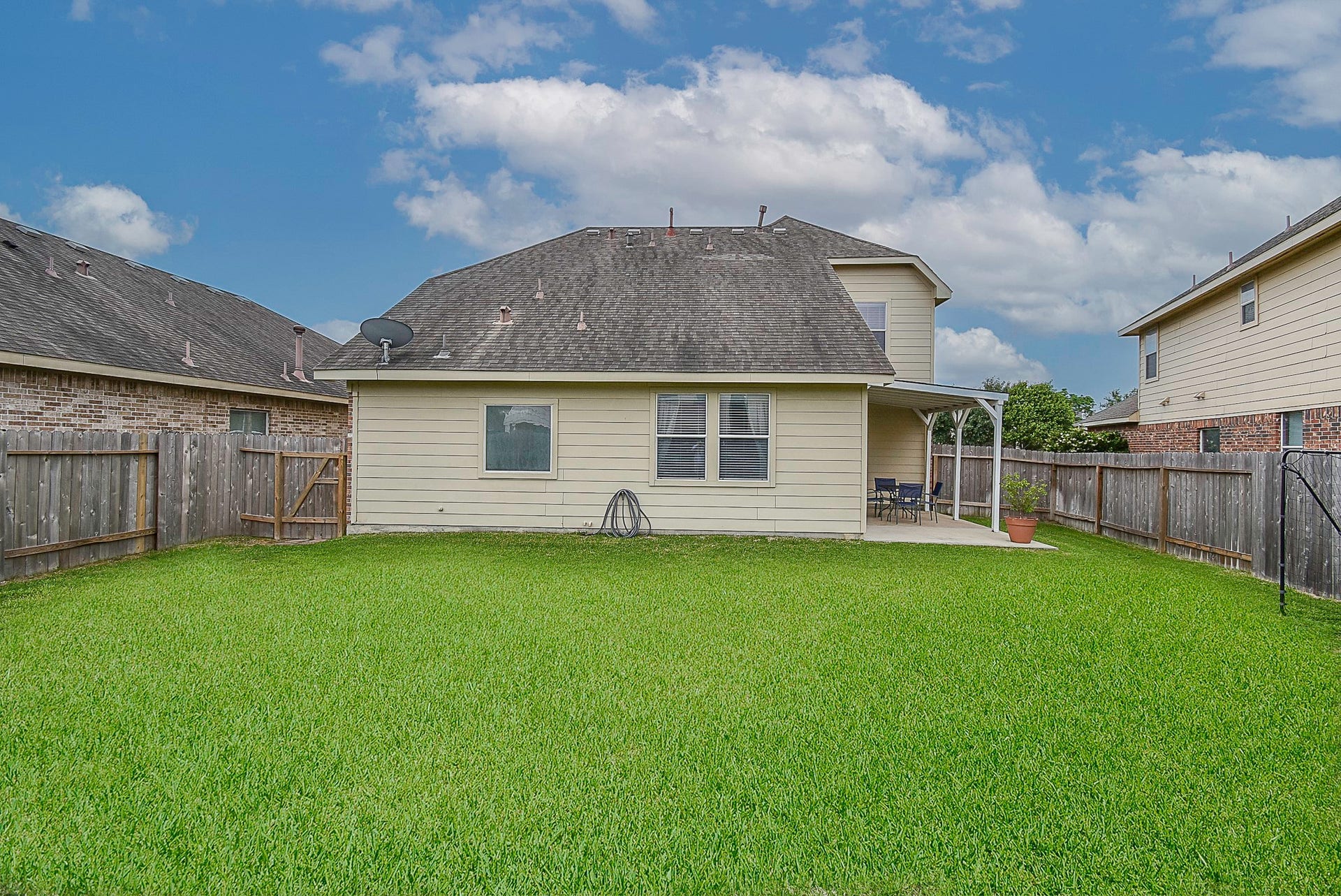 3615 Morning Gale Lane, Katy, TX 77494 Huge backyard brimming with potential