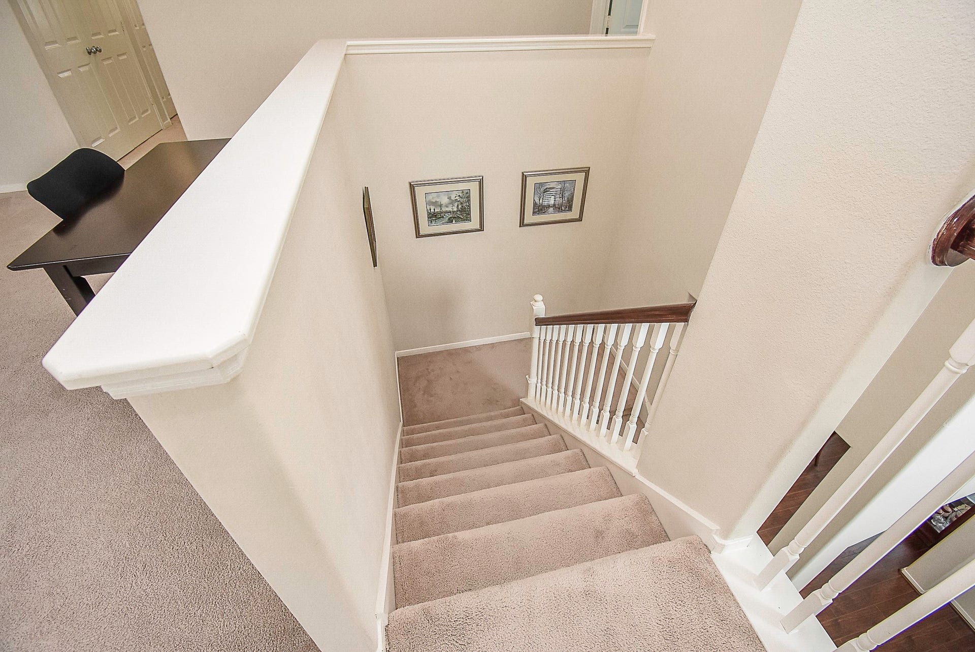 3615 Morning Gale Lane, Katy, TX 77494 View from atop this majestic flight of stairs!