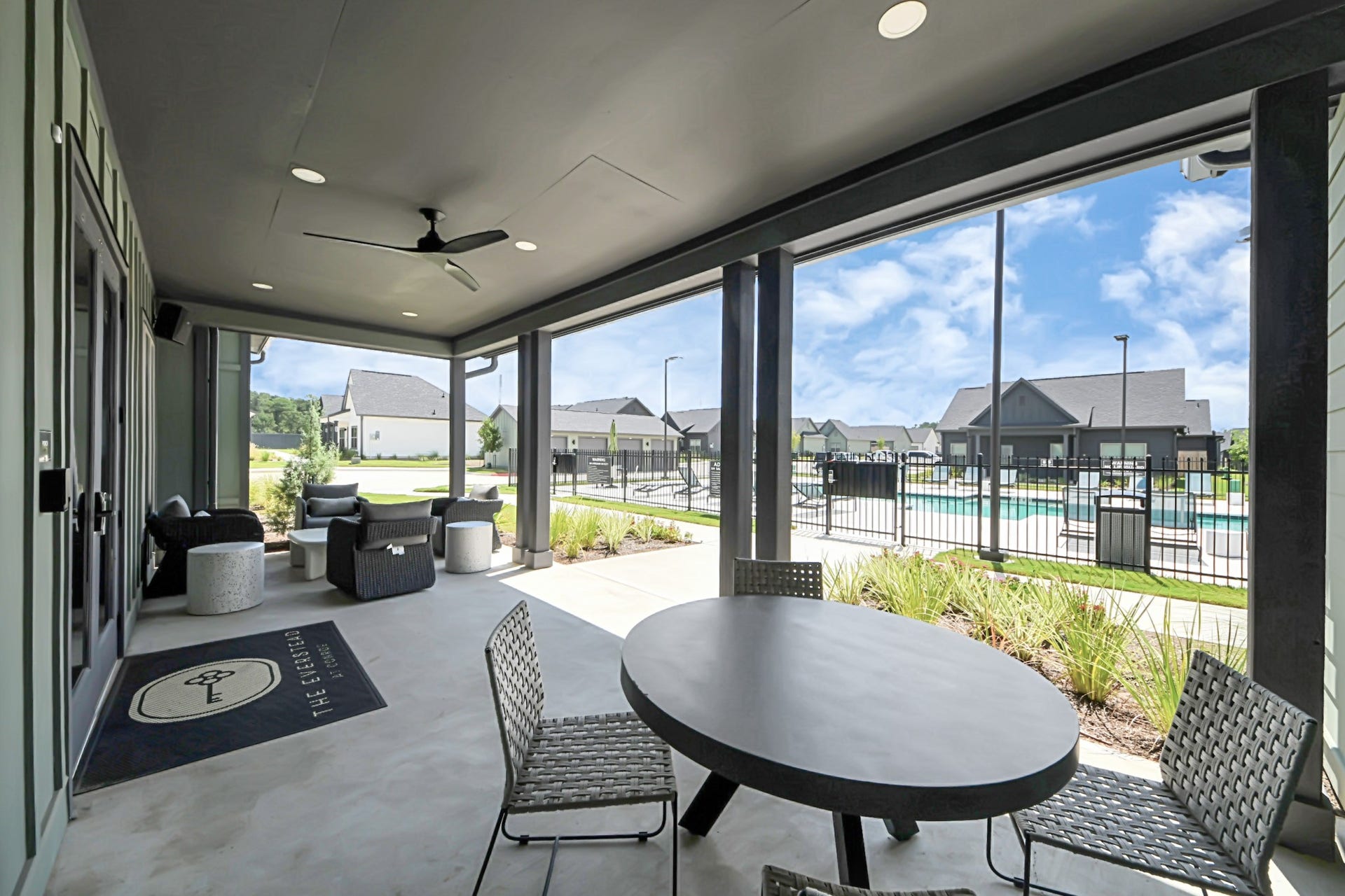 7711 Longmire Road, #97, Conroe, TX 77304 Enjoy an abundance of Amenities:Resort-Style Pool w/Sundeck Ledge&Outdoor Lounge Areas w/Grilling area,Gaming Lawn,Pickleball Court,Quaint Dog Park for your fur babies!24/7 Fitness Center w/Kids Play Zone area.Stunning Clubhouse w/Caf/Lounge.Playground Area.Electric Vehicle Charging Stations!
