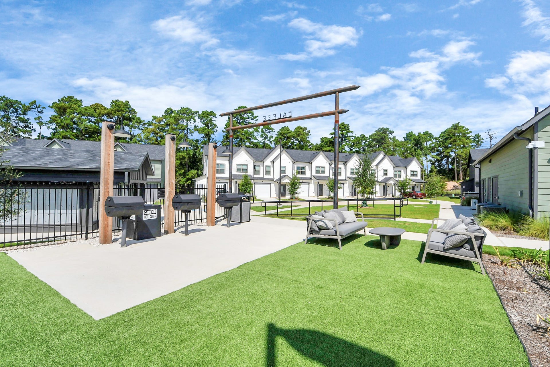7711 Longmire Road, #97, Conroe, TX 77304 Enjoy an abundance of Amenities:Resort-Style Pool w/Sundeck Ledge&Outdoor Lounge Areas w/Grilling area,Gaming Lawn,Pickleball Court,Quaint Dog Park for your fur babies!24/7 Fitness Center w/Kids Play Zone area.Stunning Clubhouse w/Caf/Lounge.Playground Area.Electric Vehicle Charging Stations!