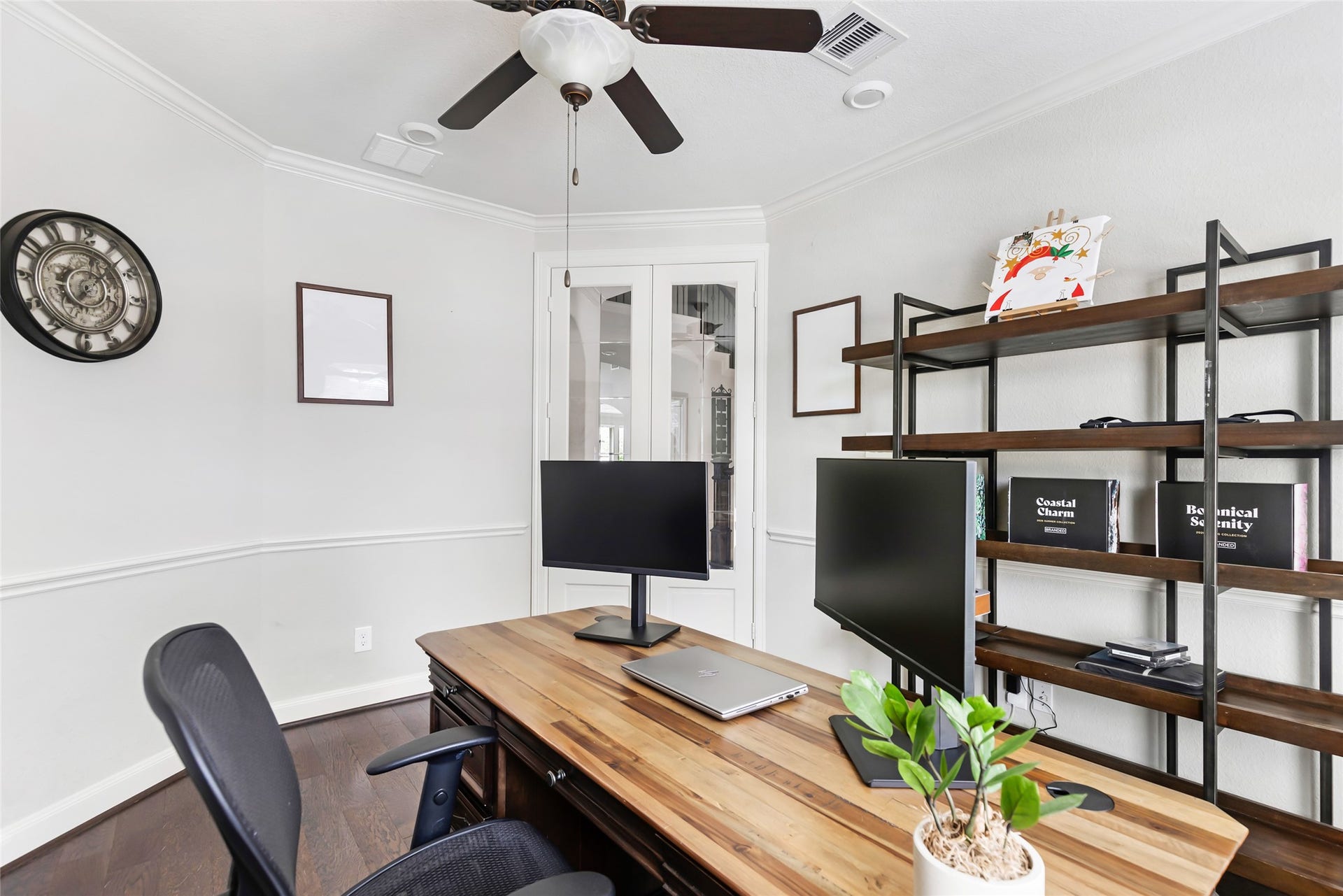 18931 Wild Thornberry Drive, Tomball, TX 77377 Office has french doors and recessed lighting