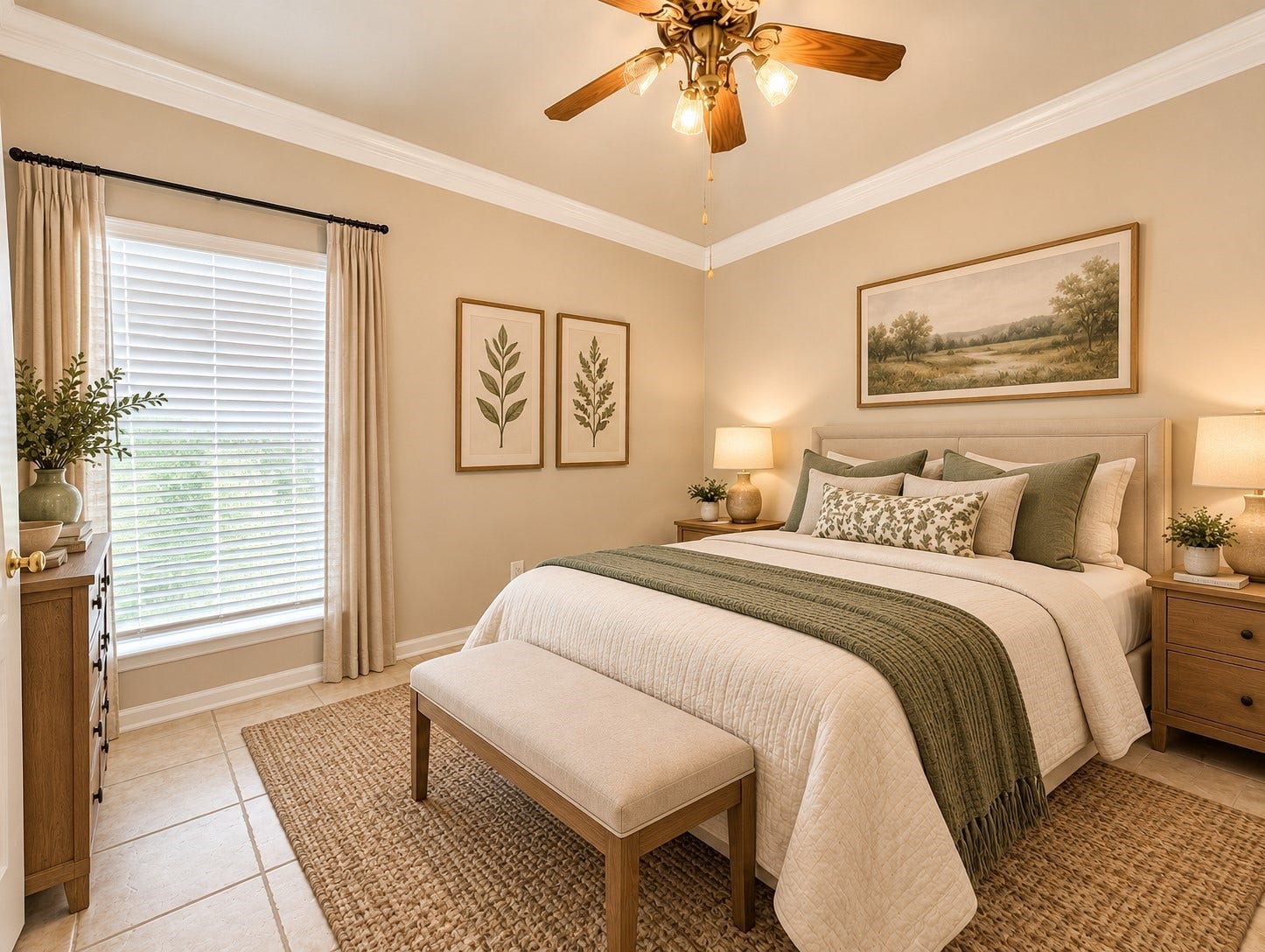 519 Oleander Street, Lake Jackson, TX 77566 STAGED BEDROOM 2