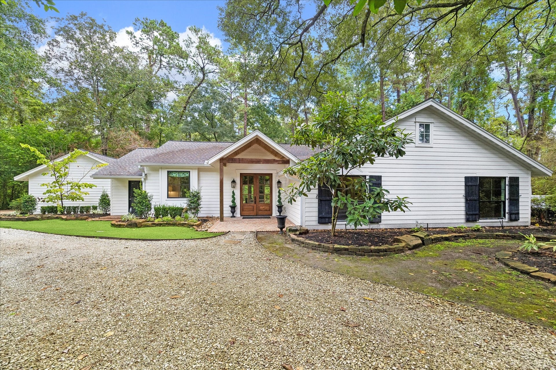 Your private cottage in the woods awaits