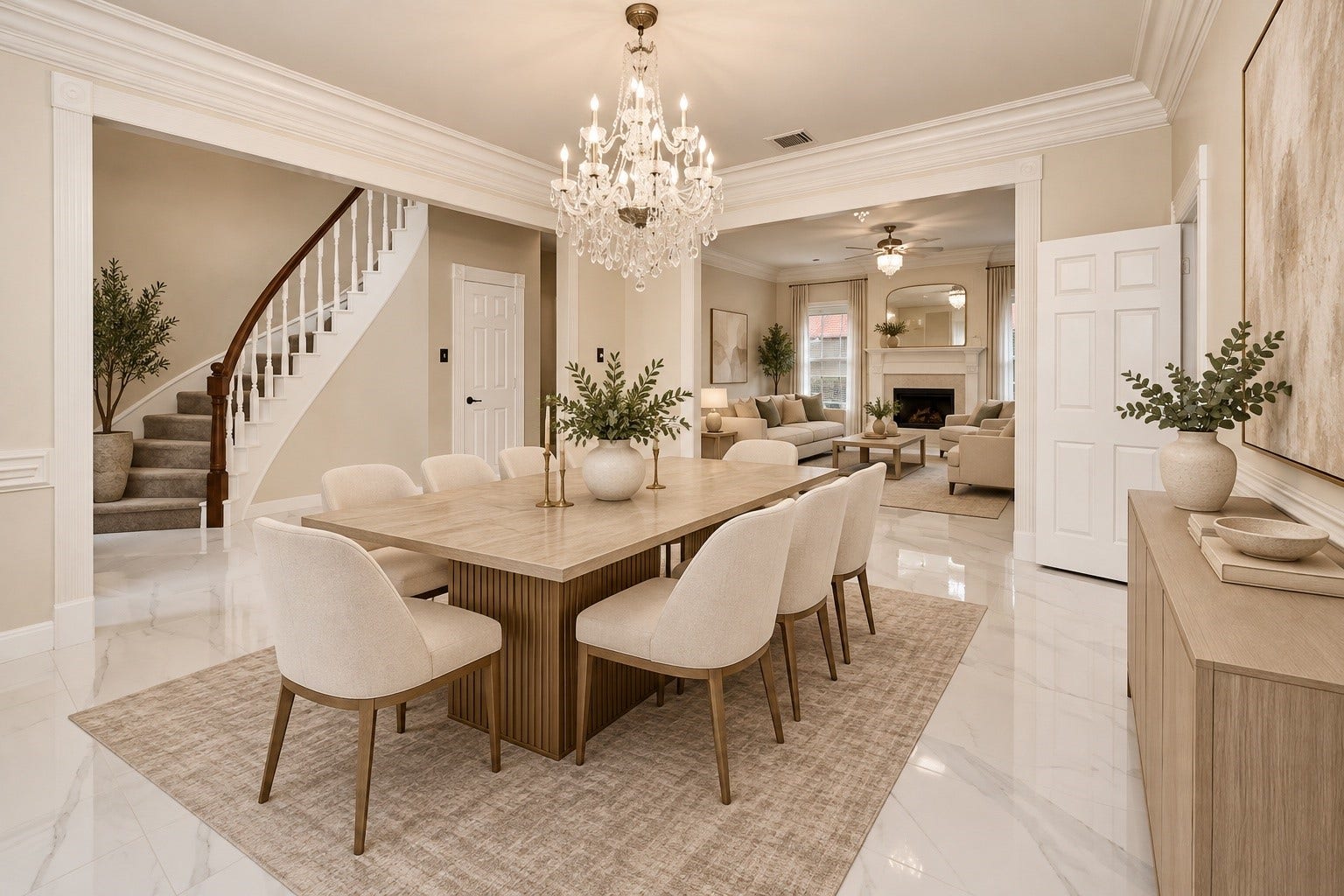 17311 Rothko Lane, Spring, TX 77379 Formal dinning Virtual stage