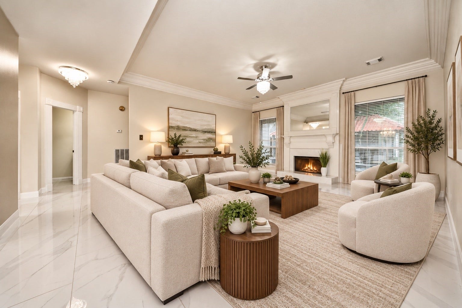 17311 Rothko Lane, Spring, TX 77379 Living Room Virtual stage