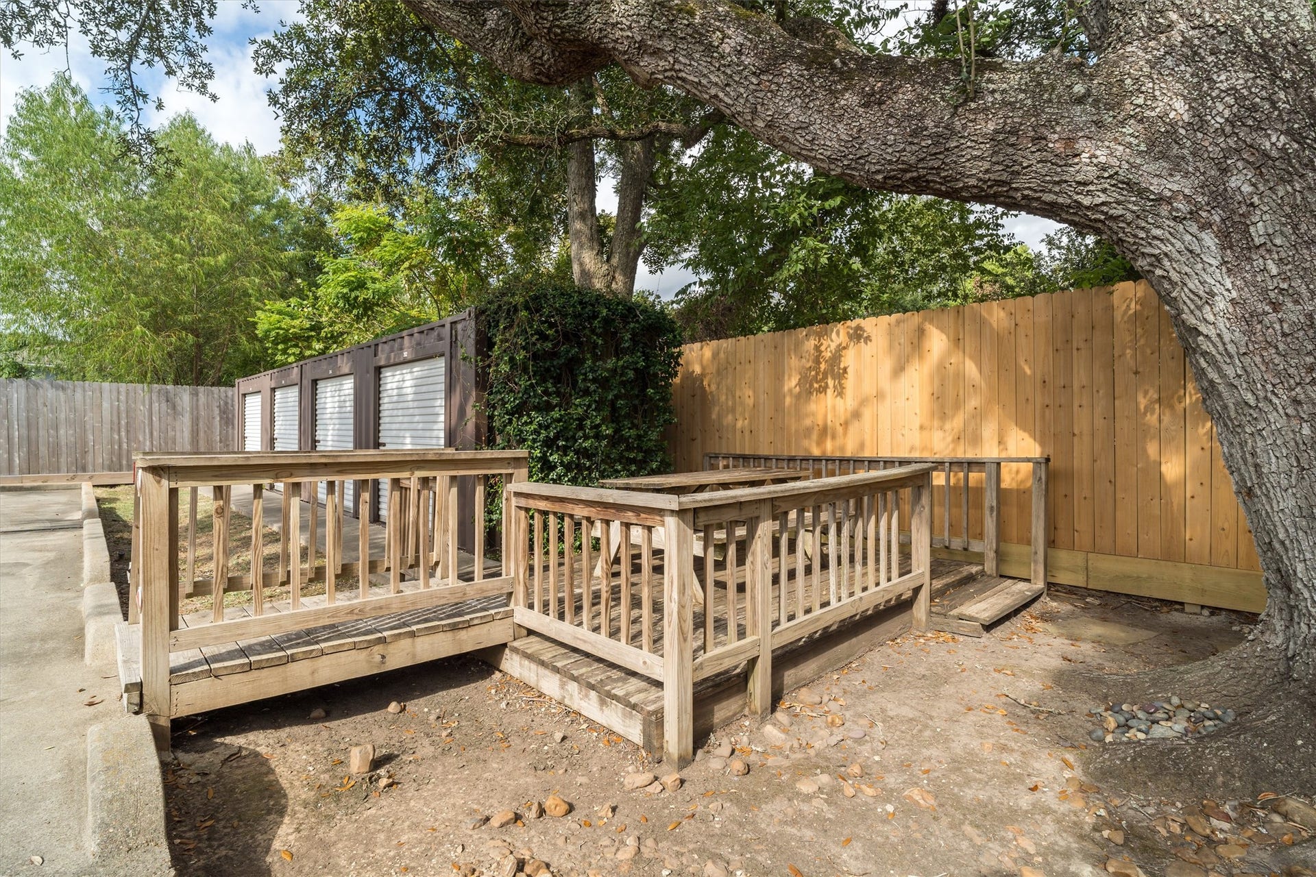 304 Reppert Street, Bacliff, TX 77518 Community gathering area on property