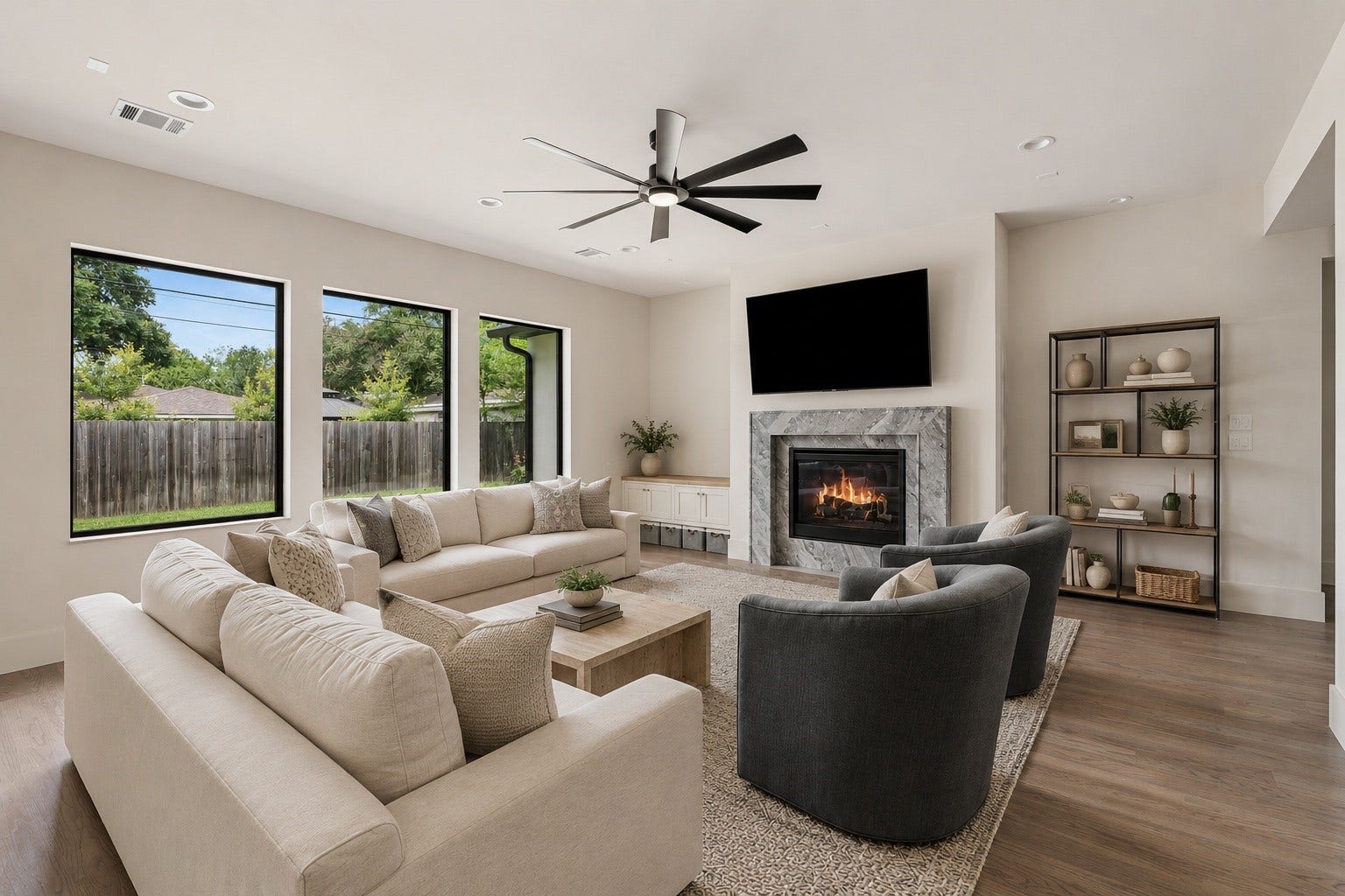 4638 Merwin Street, Houston, TX 77027 Thoughtfully designed to balance comfortable everyday living with seamless entertaining.