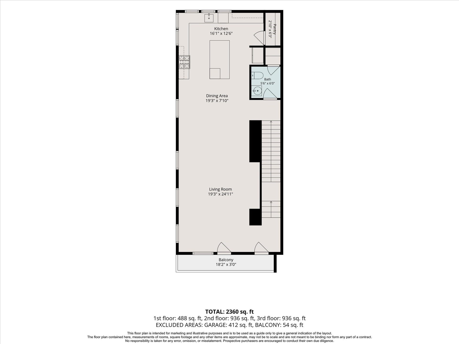 8805 Kolbe Bend Lane, Houston, TX 77080 Second floor floorplan