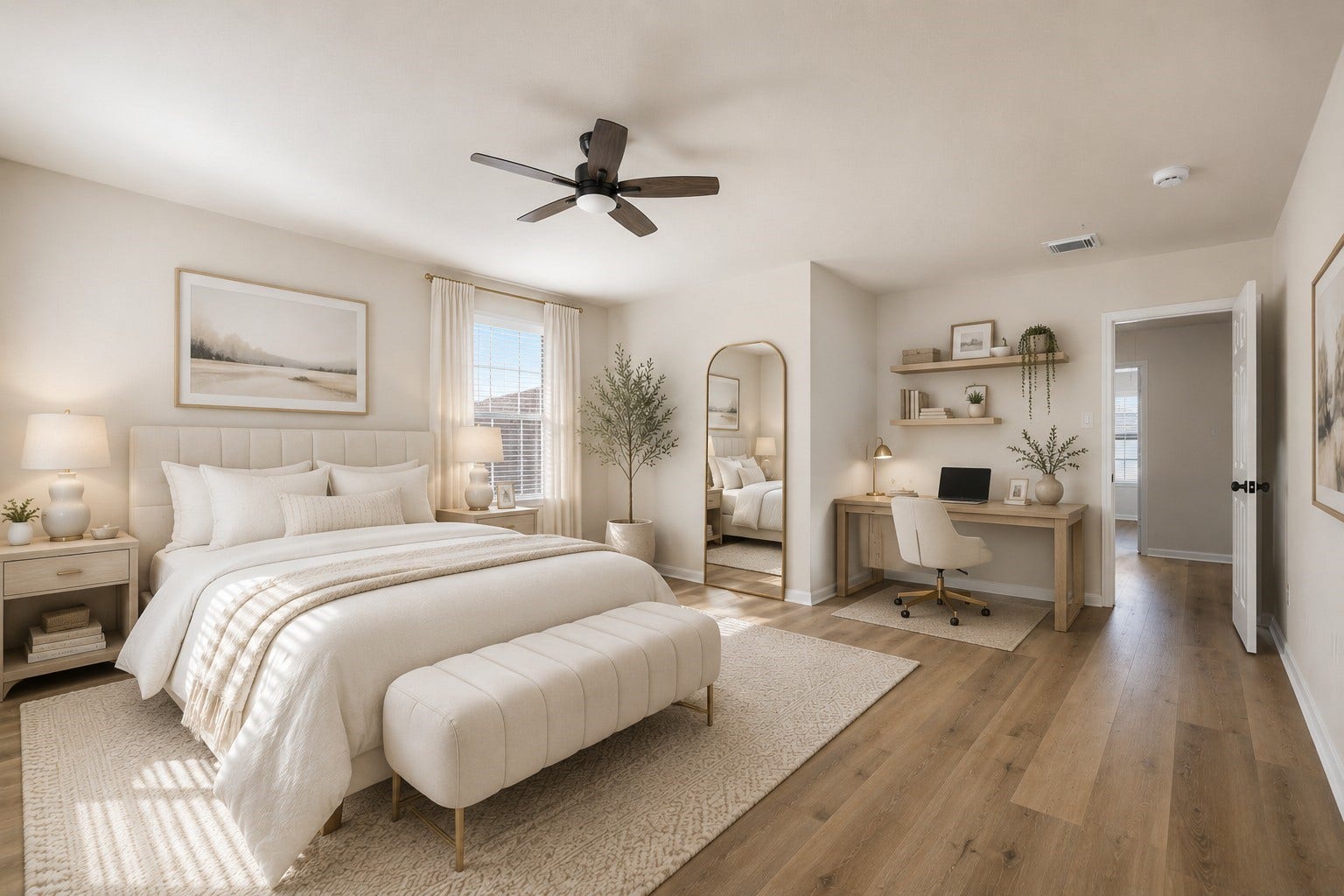 4th Bedroom. Virtually Staged