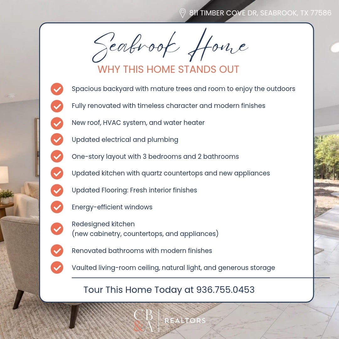 811 Timber Cover Property HIGHLIGHT!