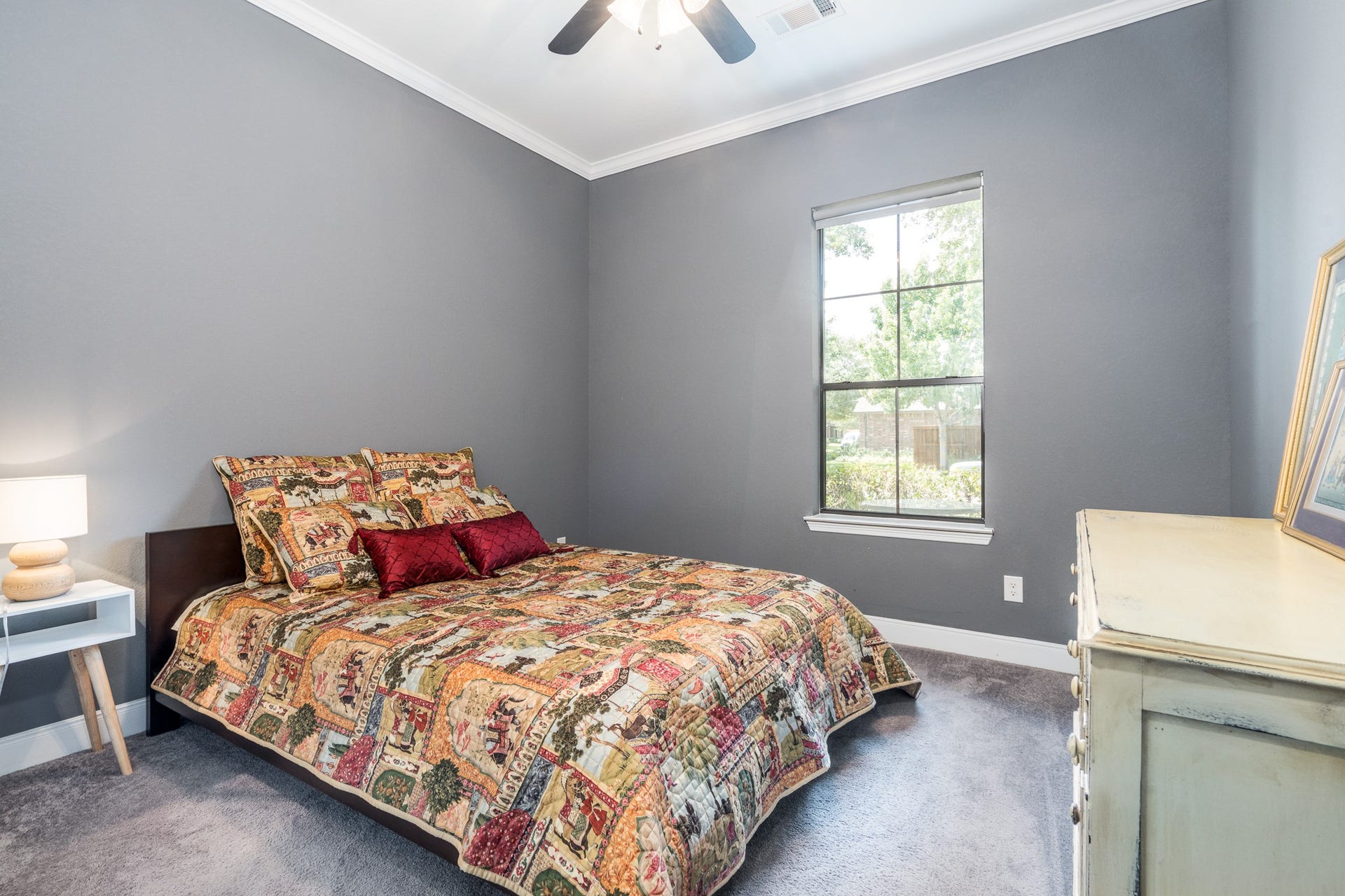 9618 W Pedernales River Drive, Cypress, TX 77433 1st floor bedroom with walk in closet.