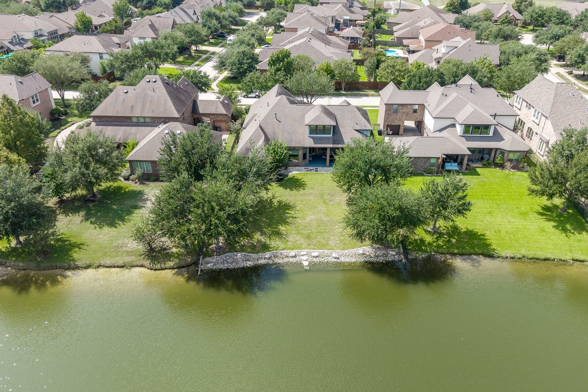 9618 W Pedernales River Drive, Cypress, TX 77433 This home faces east/west providing perfect afternoon shade!!!