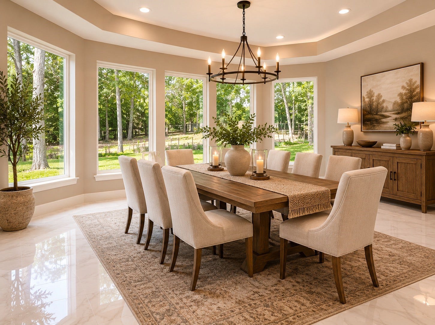 Virtually Enhanced and Staged.