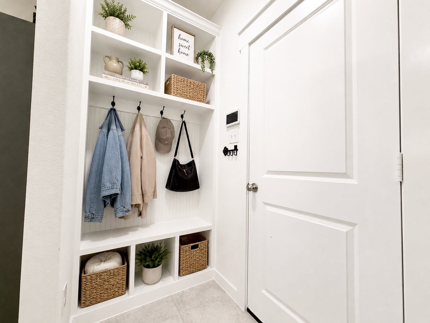 4724 Peony Green Drive, Katy, TX 77493 MUD Room and door leading to garage