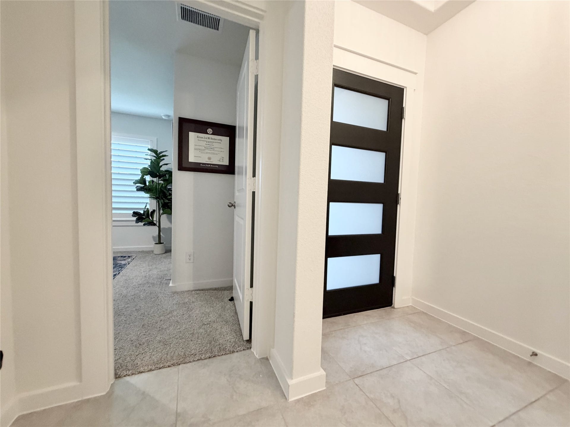 4724 Peony Green Drive, Katy, TX 77493 Upon entering, showing first bedroom entry