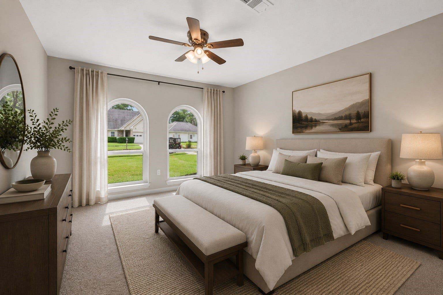 1307 Hitherfield Drive, Sugar Land, TX 77498 Secondary Bedroom-Virtually Staged