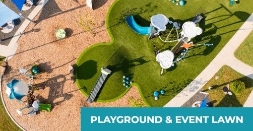 Walking distance from The Sol Club Lagoon and The Retreat Lazy River Amenity Villages.