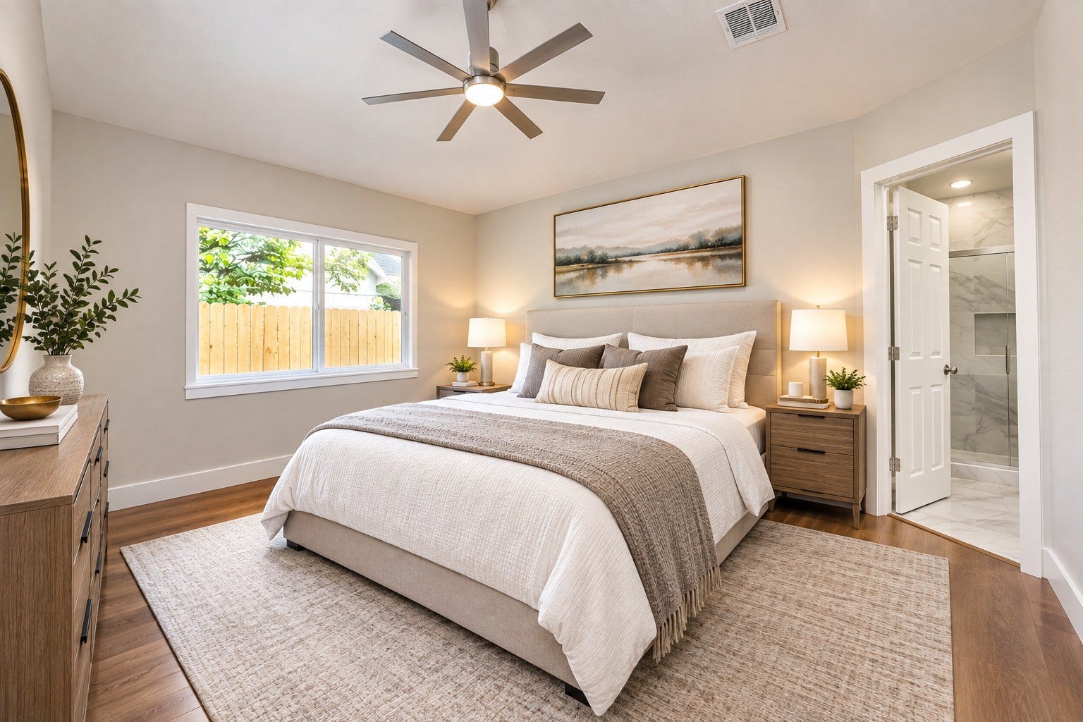 second rendering primary bedroom