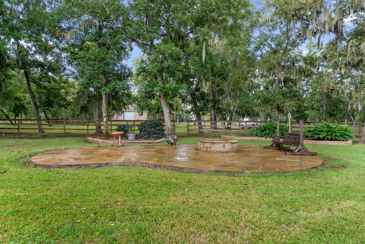 1303 China Grove Drive, Rosharon, TX 77583 View from your living room.