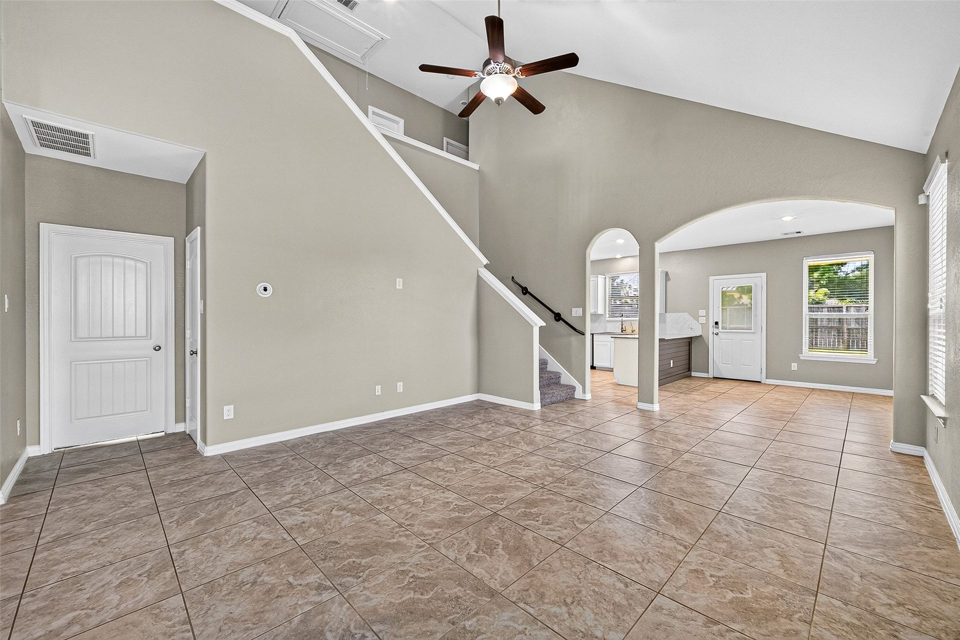 23010 Tindarey Falls Lane, Katy, TX 77493 Living room door to the left is primary bedroom