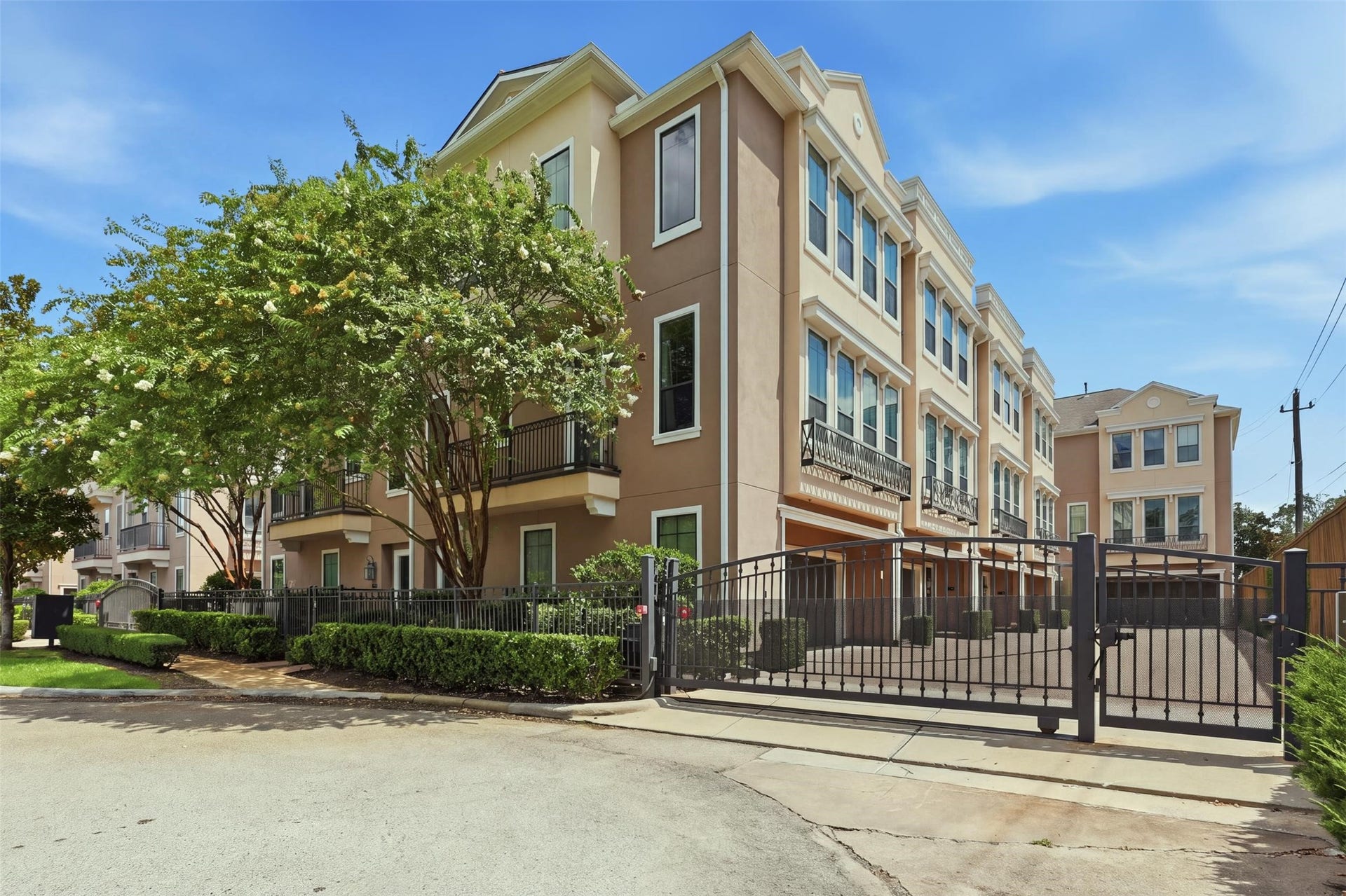 3302 Audley Street, #126, Houston, TX 77098 Unit located behind automatic gate.