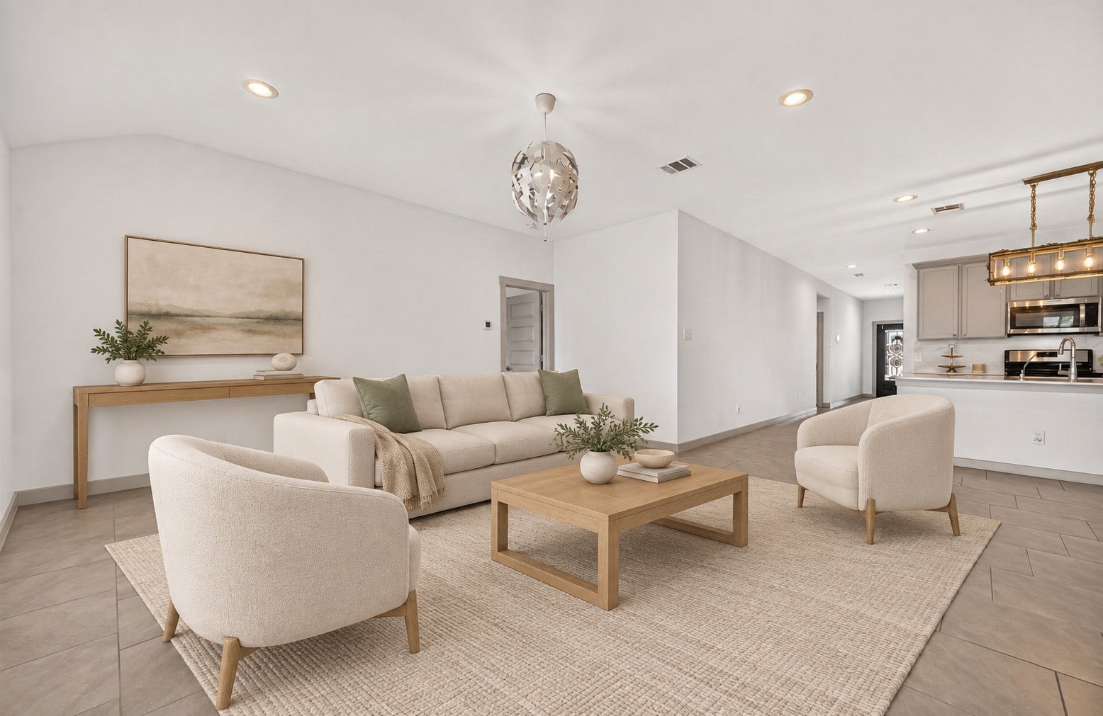 3943 Canyon Shore Lane, Missouri City, TX 77459 Living room - virtual staging