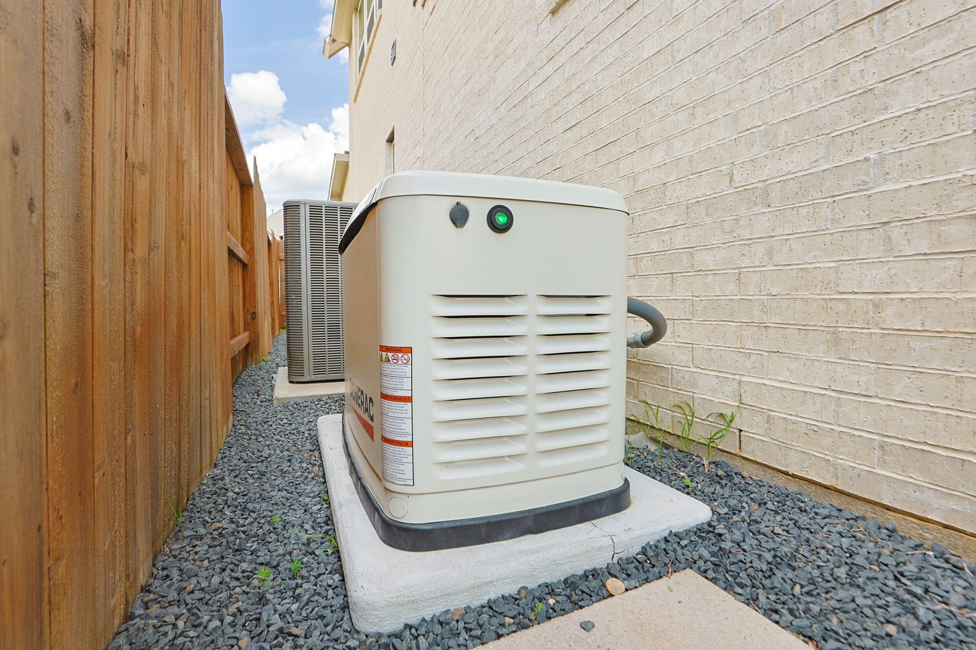 9211 Fury Landing Lane, Tomball, TX 77375 Whole home generator for peaci of mind
