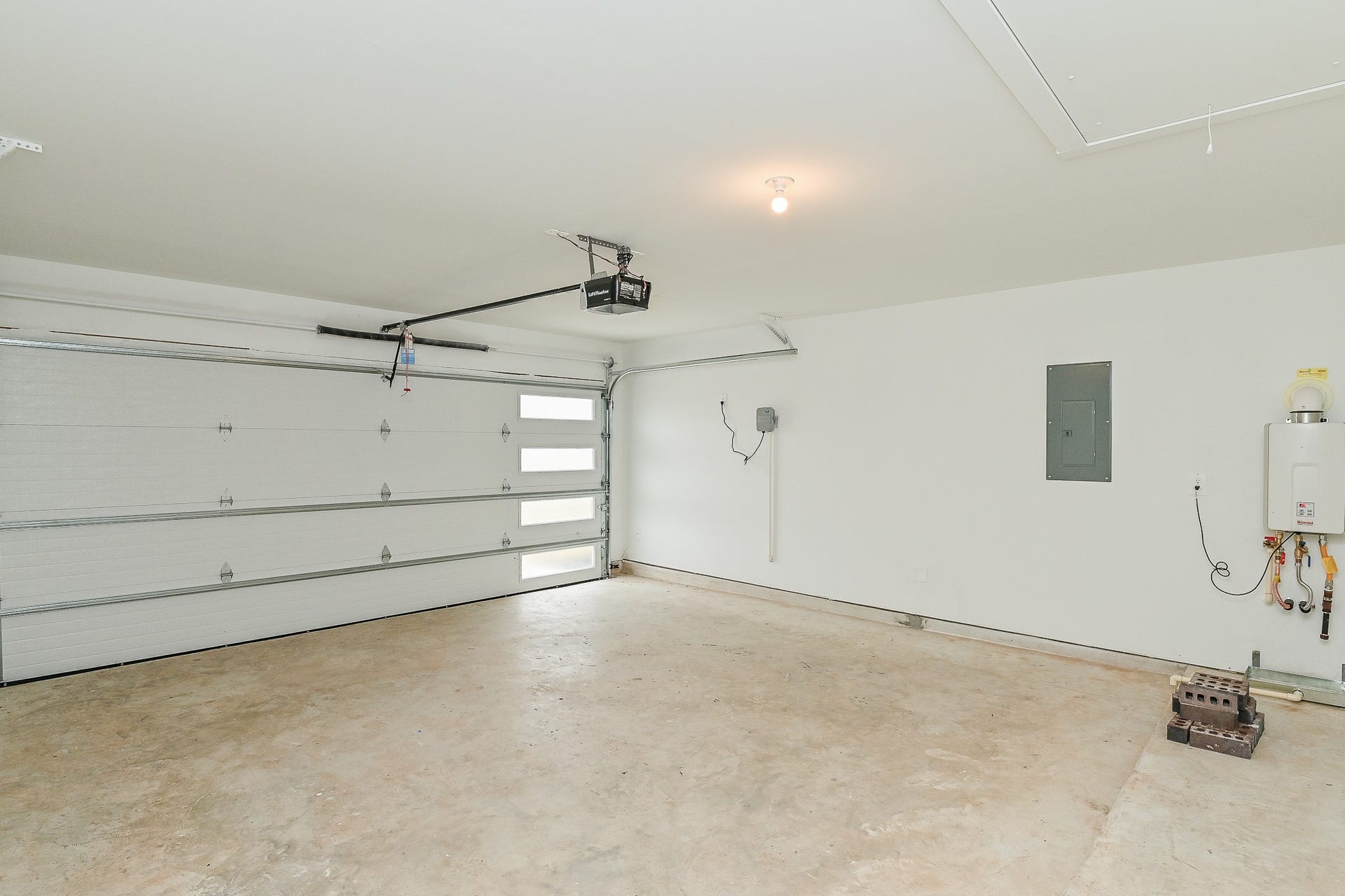 Two-car garage