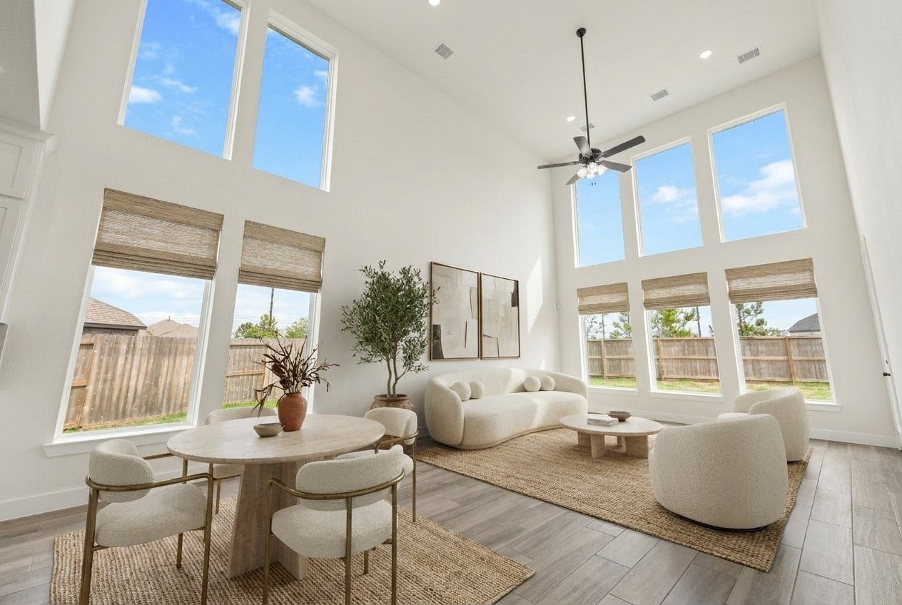 7807 Clover Gully Lane, Katy, TX 77493 Virtually staged representative image; features, selections and colors may vary.