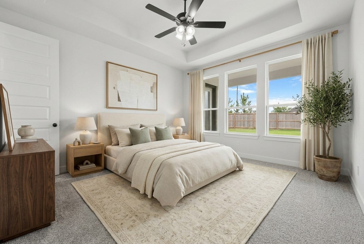 7807 Clover Gully Lane, Katy, TX 77493 Virtually staged representative image; features, selections and colors may vary.