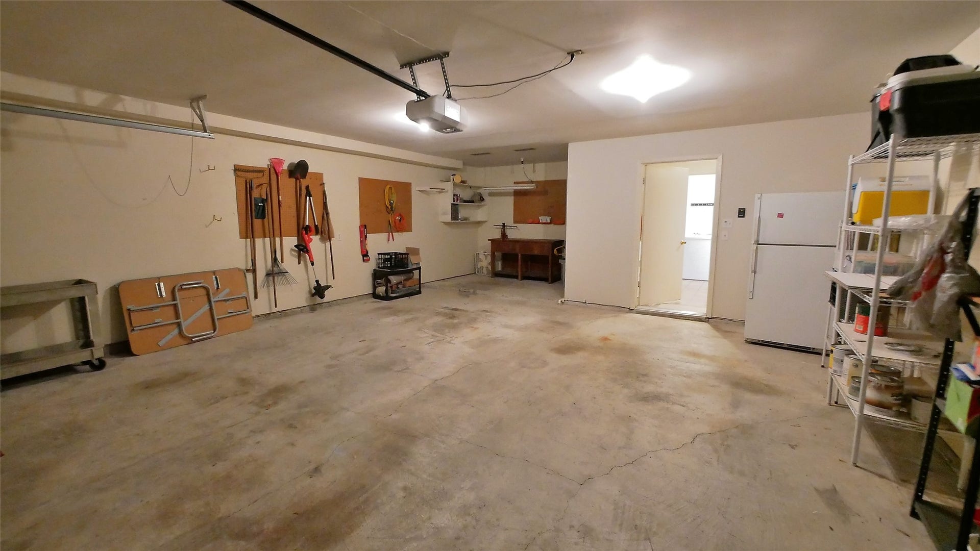 Anthor view of the Over Sized Garage
