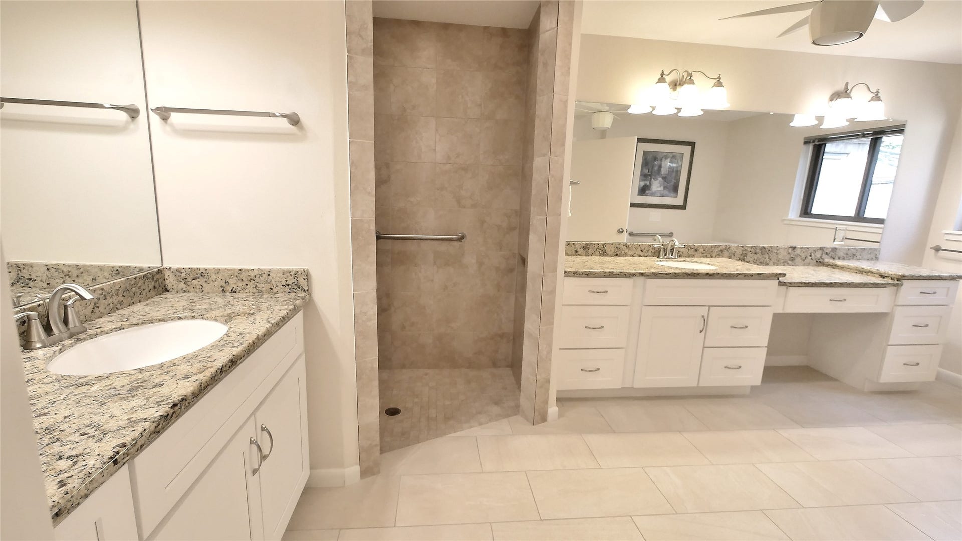 Primary Bath with large walk-in shower