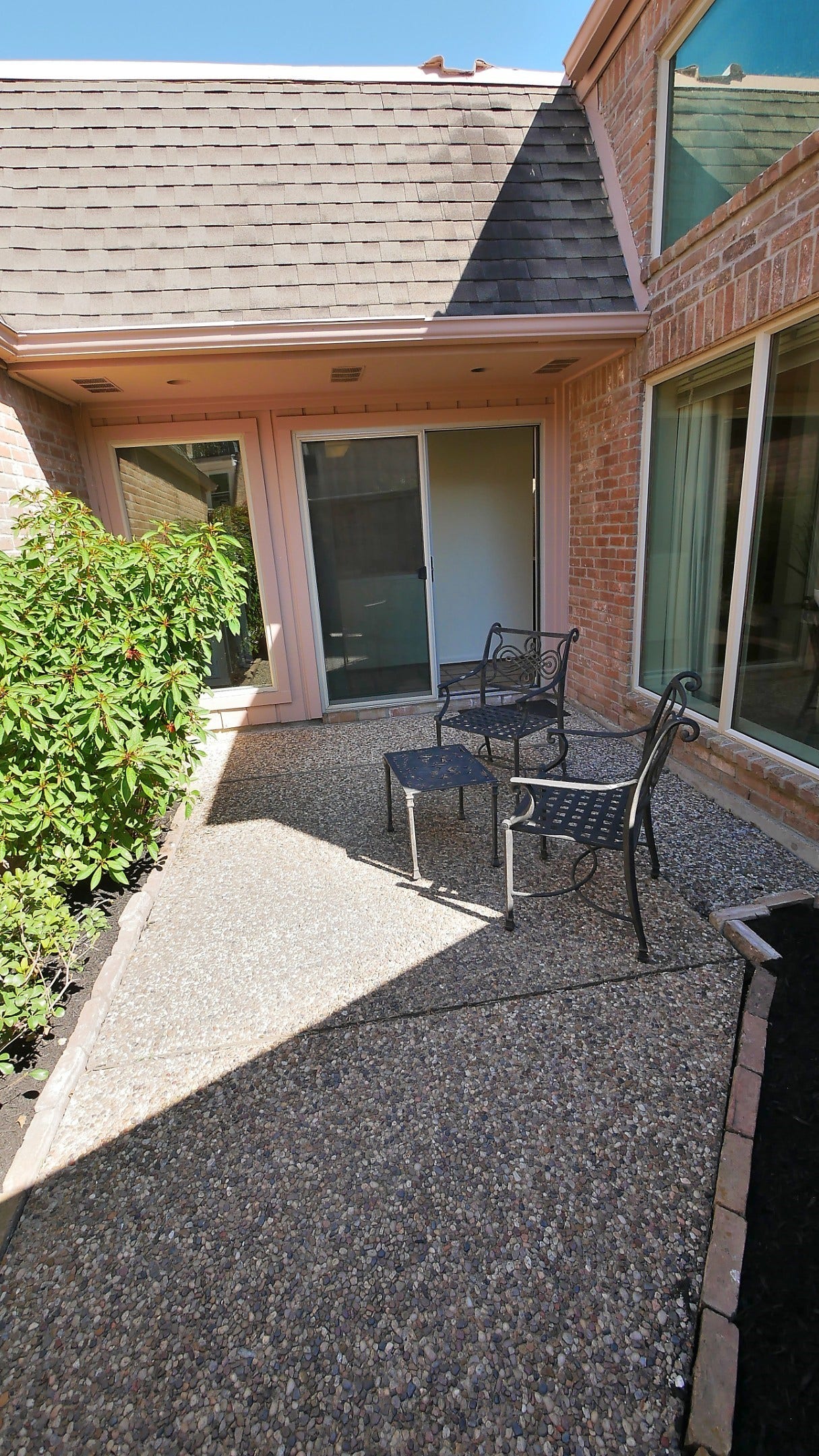 Side Patio Area off the Kitchen