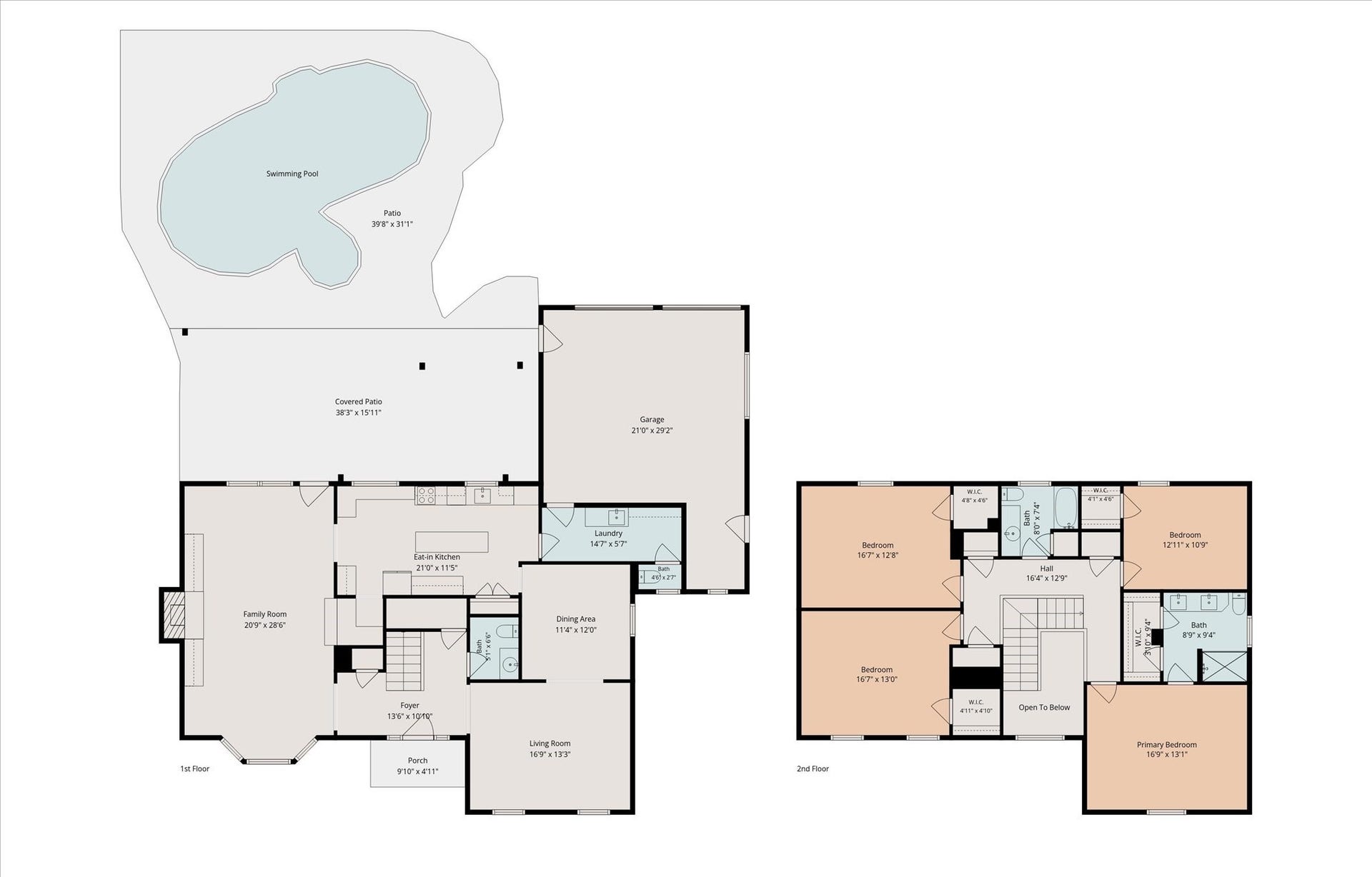 20111 Hardwidge Court, Katy, TX 77450 Full Floor Plan