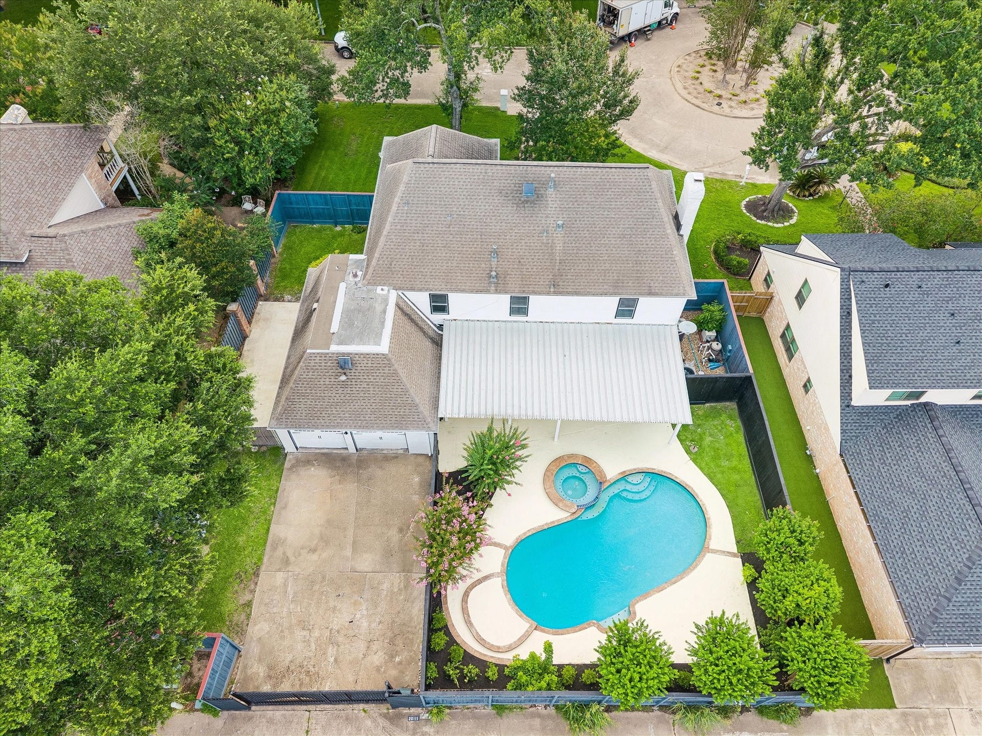 20111 Hardwidge Court, Katy, TX 77450 Double Driveway private entrance with electric gate!