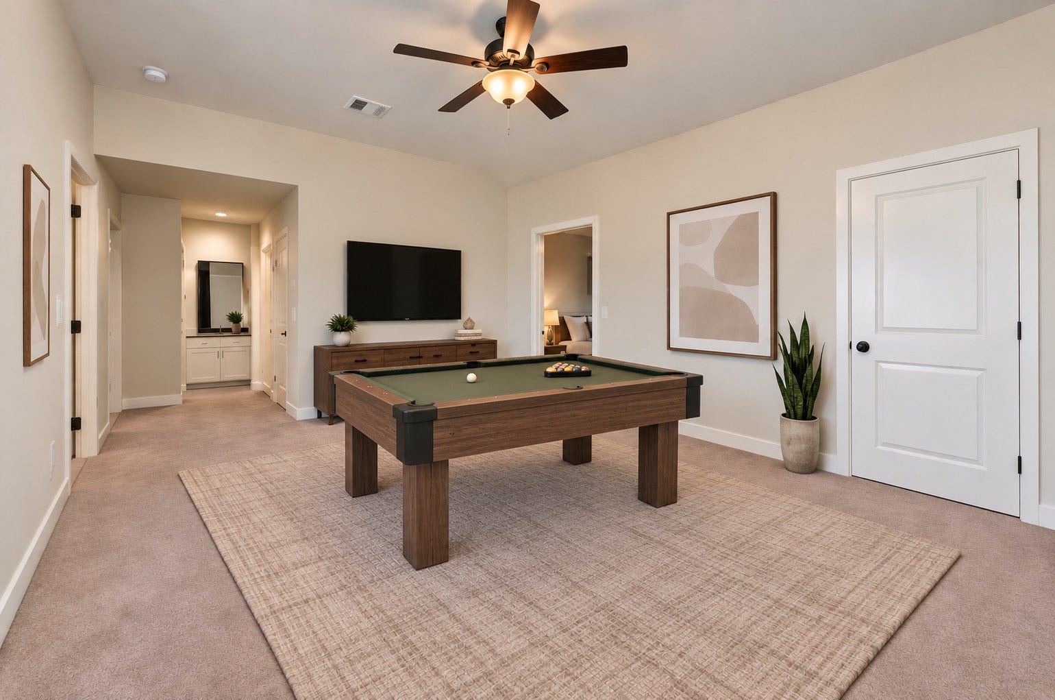 A standout bonus space that adds enjoyment and versatility to everyday living. Virtually staged.
