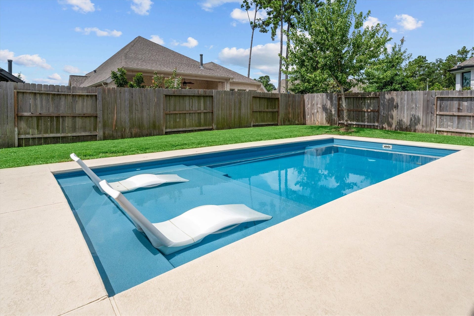 Imagine summer barbecues, evening swims, and weekends spent right at home.