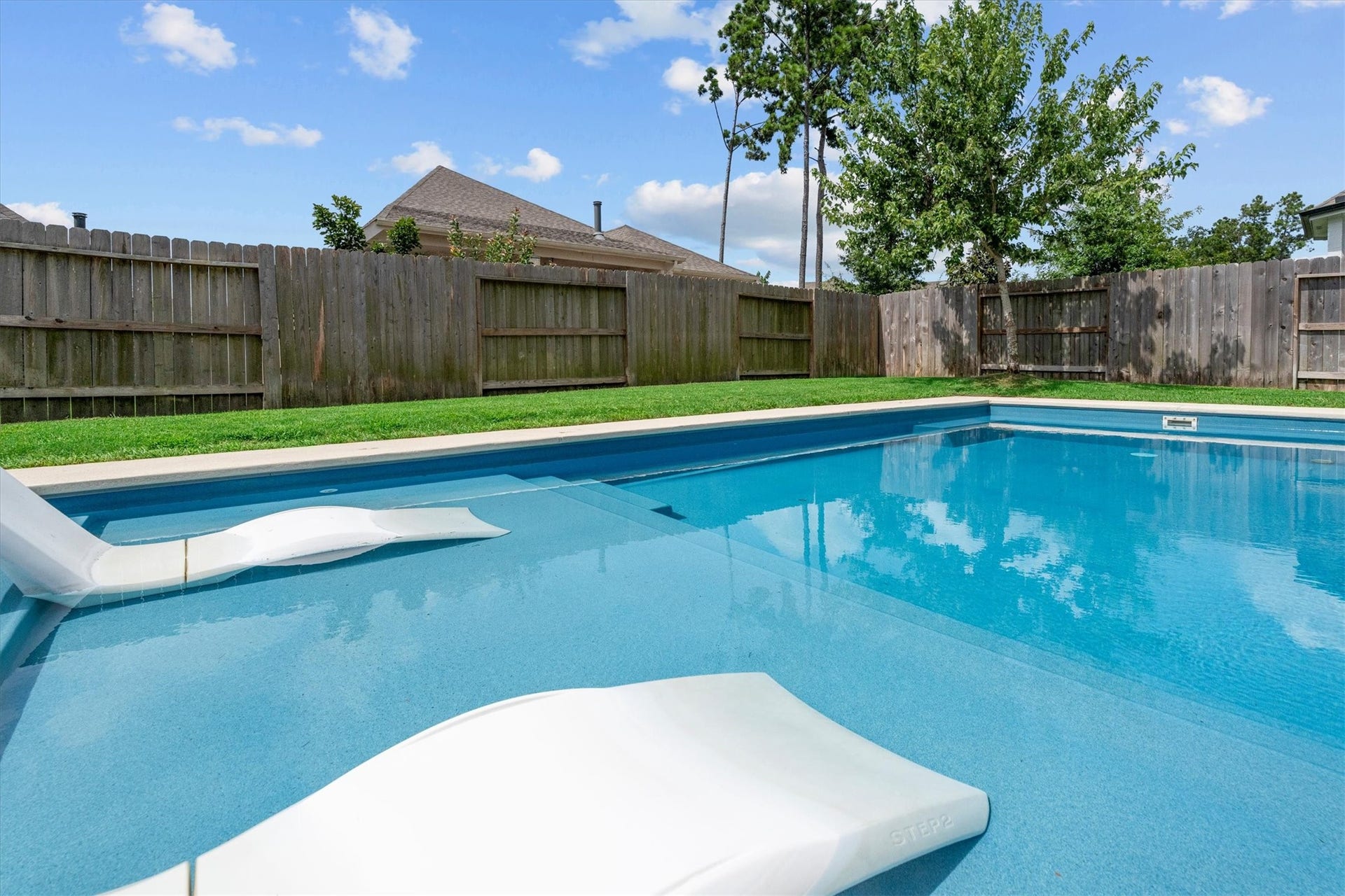 Skip the weekend getawayyour own resort-style retreat is just steps from your back door.