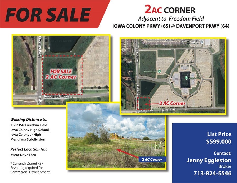 Property photo for 4011 Davenport Parkway, Rosharon, TX