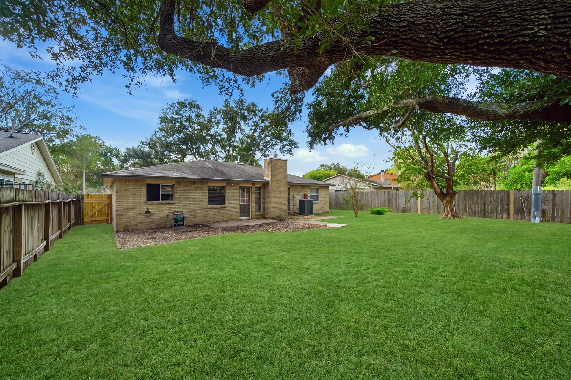 Huge yard & No back neighbors!