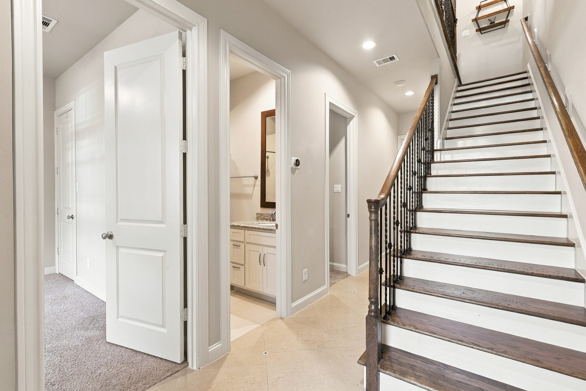 2217 Bastrop Street, Houston, TX 77003 Two bedrooms and a full bath downstairs.