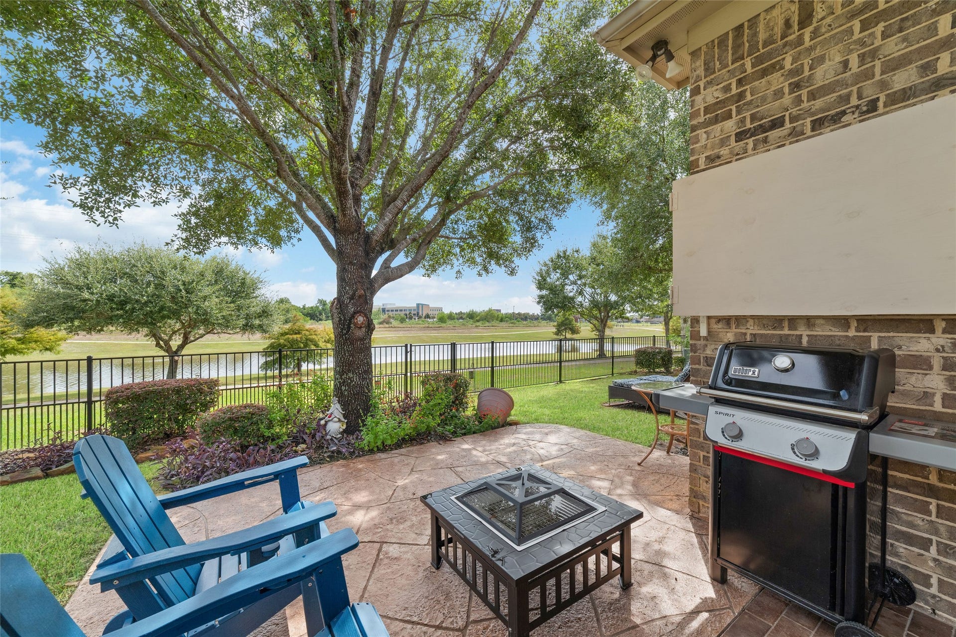 9234 E Canyon Lake Springs Drive, Cypress, TX 77433 The patio has been extended for added enjoyment. Plan your next BBQ and enjoy the outdoors to the fullest. **Outdoor TV and Jack Excluded.