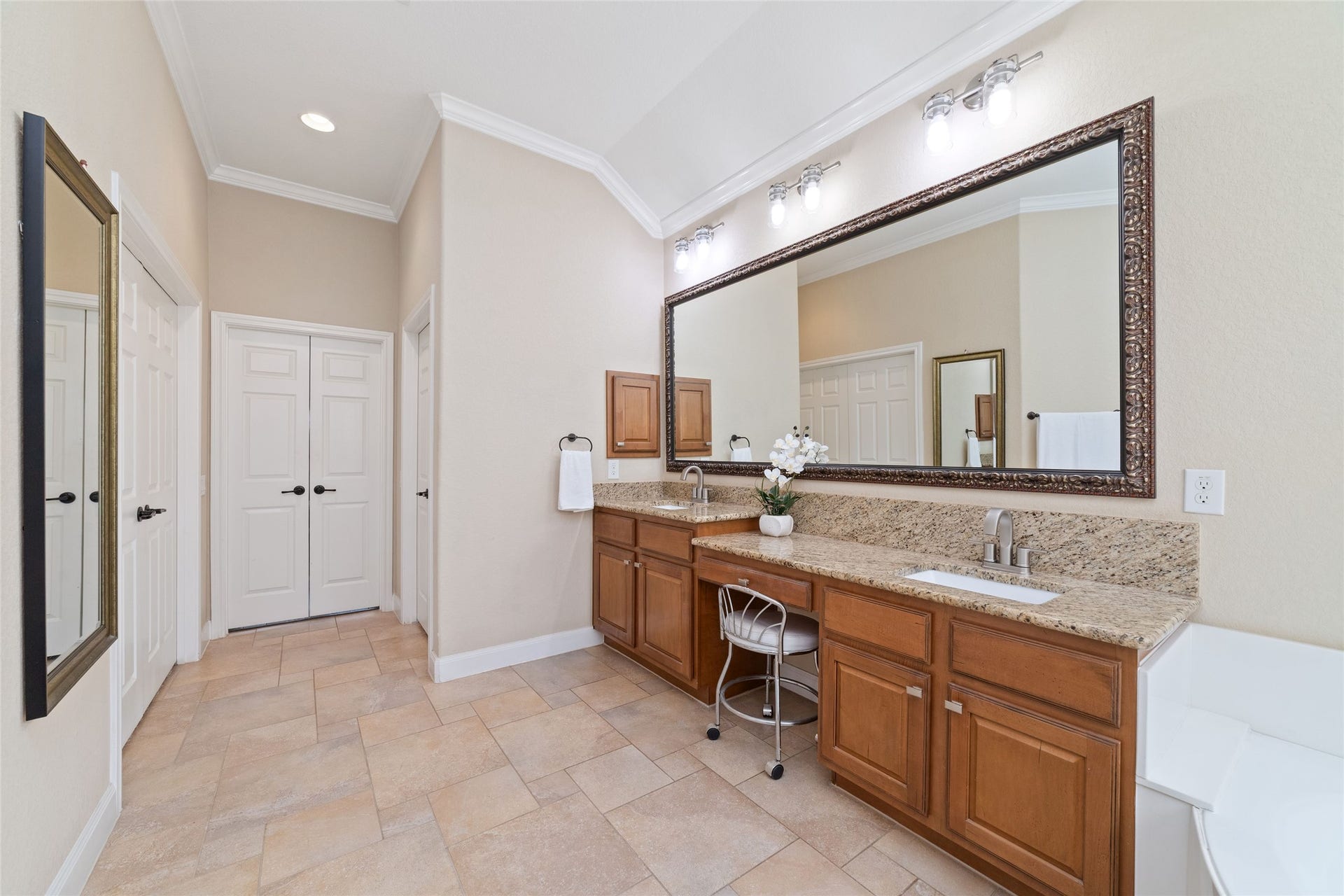 9234 E Canyon Lake Springs Drive, Cypress, TX 77433 Storage will not be an issue two closets in this bathroom.