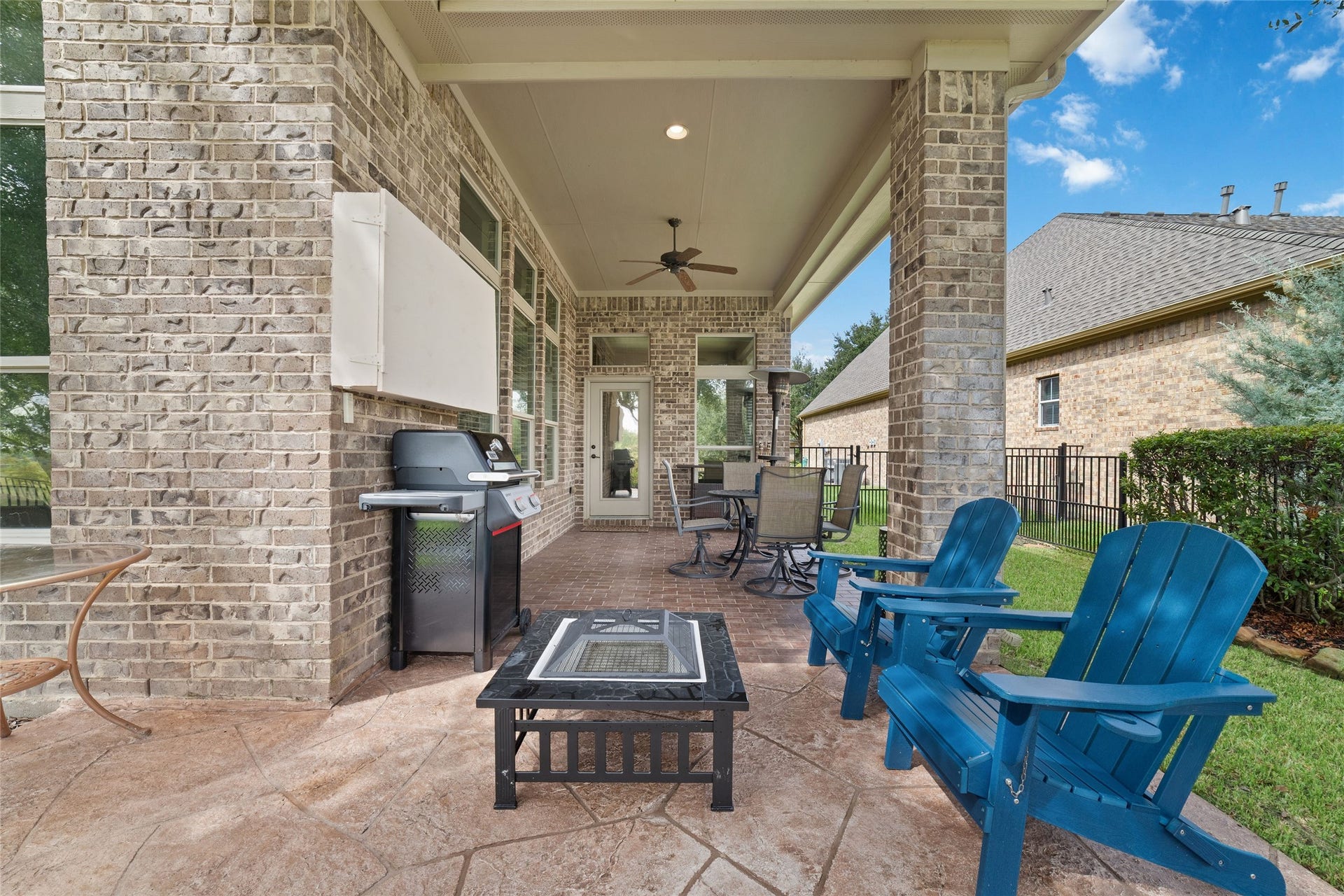 9234 E Canyon Lake Springs Drive, Cypress, TX 77433 You will spend so much time on this patio enjoying the outdoors.