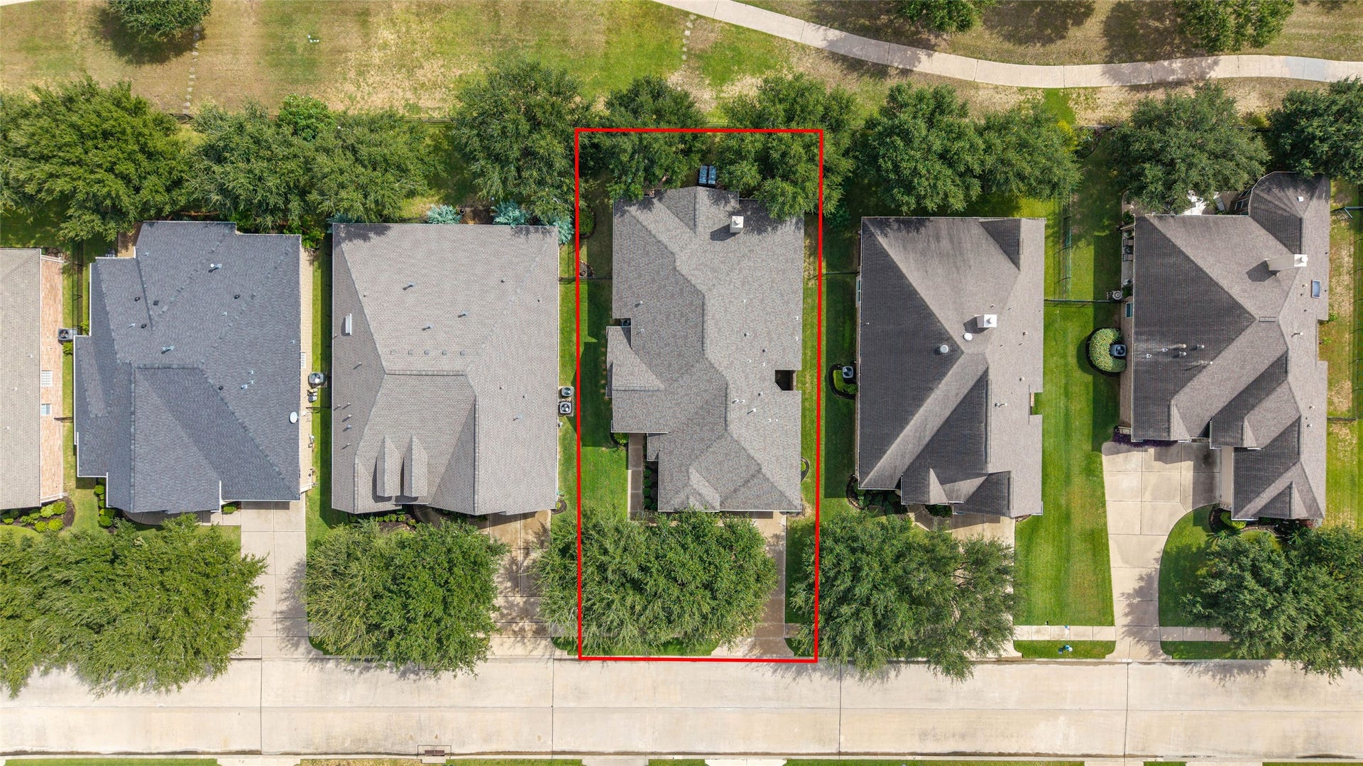9234 E Canyon Lake Springs Drive, Cypress, TX 77433 Beautiful mature trees enhance the property's charm adding a natural setting.