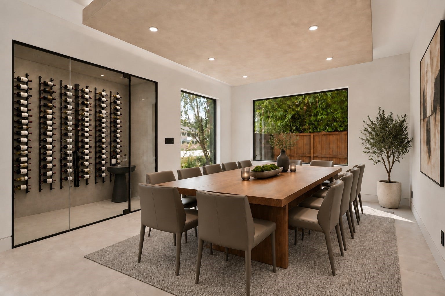827 Bunker Hill Road, Houston, TX 77024 Formal dining room, virtually staged