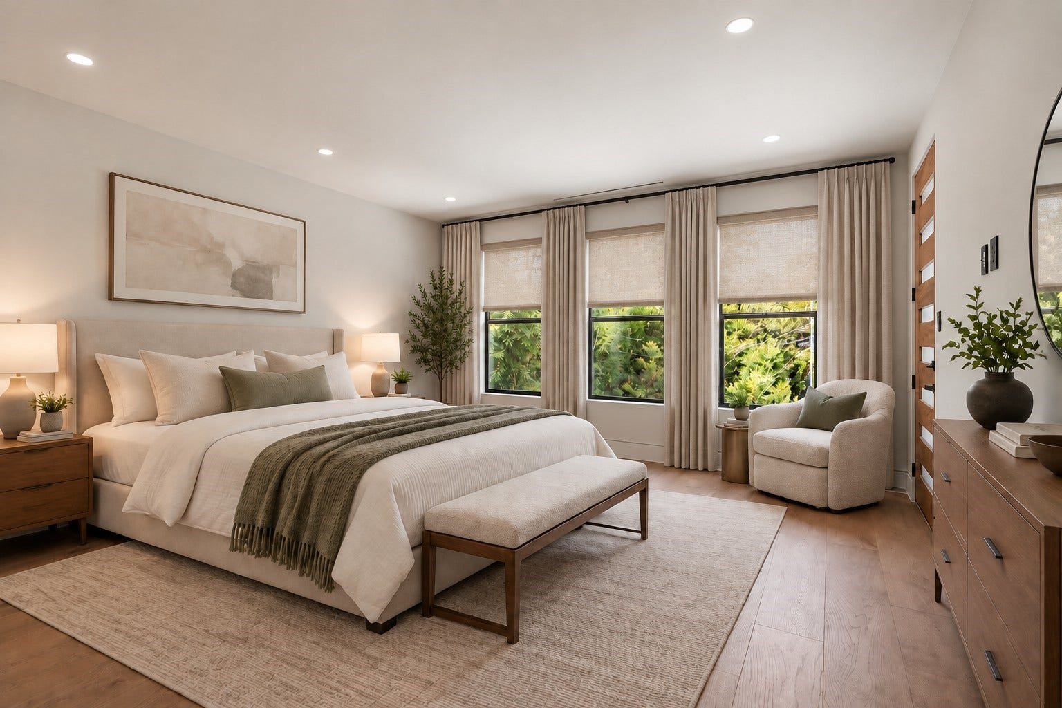 827 Bunker Hill Road, Houston, TX 77024 Fifth bedroom, virtually staged